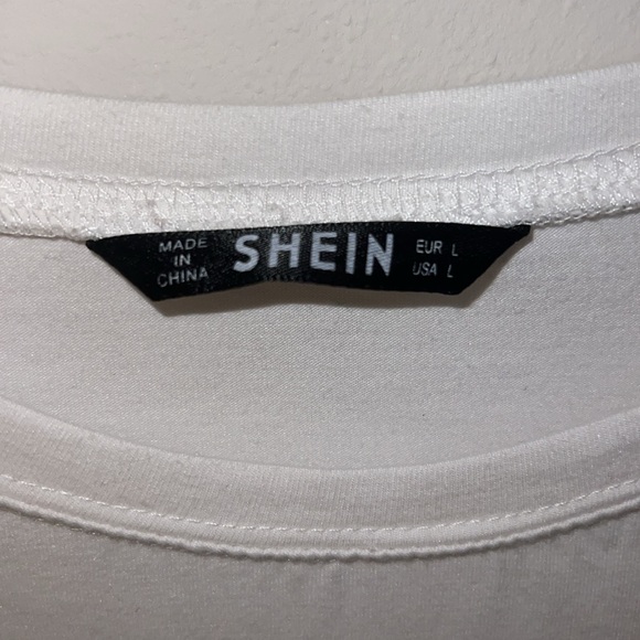 White T-shirt Dress - Picture 2 of 3